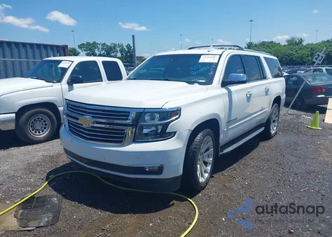 2015 Chevrolet Suburban 1500 Ltz z USA, uszkodzony, nr VIN 1GNSKKKC5FR507784